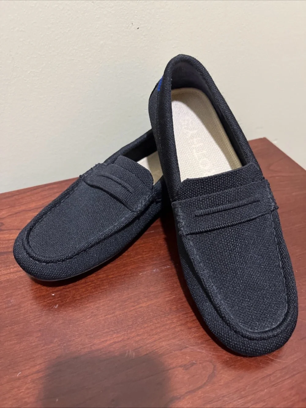 Rothy's Black Daily Driver Loafer size 6.5